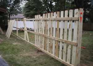 Repairing fences
