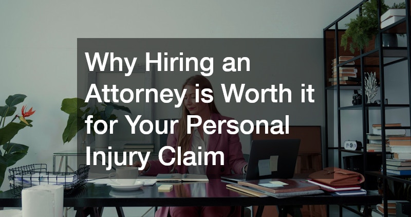 Why Hiring an Attorney is Worth it for Your Personal Injury Claim